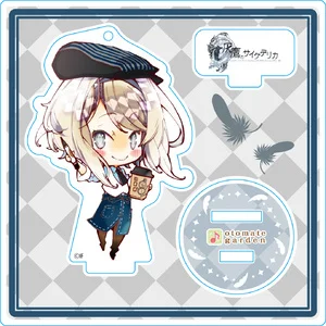 Новая аниме Psychedelica of the Ashen Hawk игра аксессуары на акриловой подставке забавная