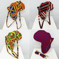 ankara bag high quality african style bag traditional fashion african map bag inclined bag cotton wax print material for bag