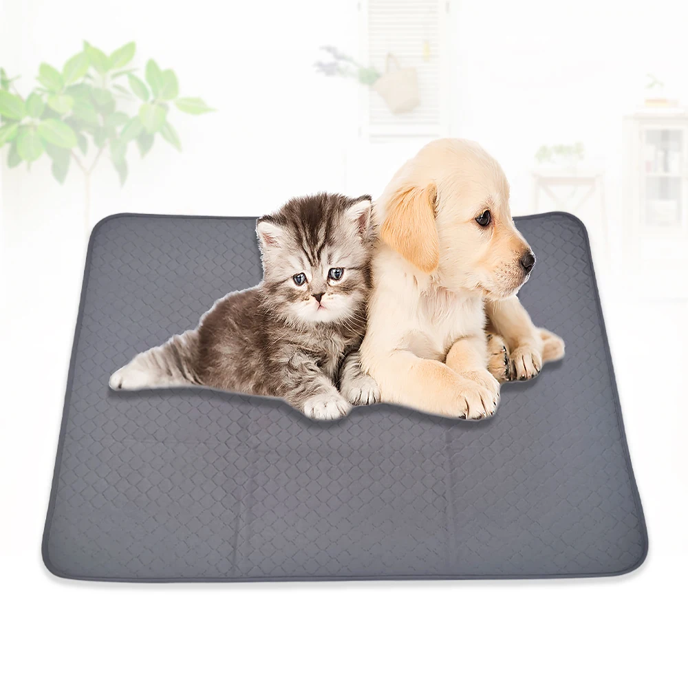 

Washable Pet Training Pat Waterproof Puppy Mat Reusable Diapers for Dogs