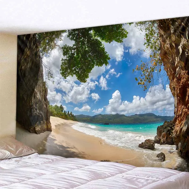 Гобелен скандинавский тропический 100% полиэстер