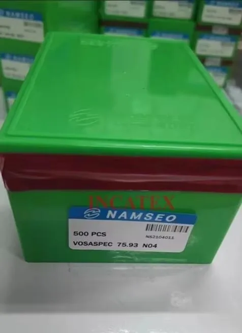 Фото 500 шт. оригинальных корейских вязальных игл NAMSEO VOSASPEC 75.93 N04 для китайских вязальных машин SHIMA SEIKI №2