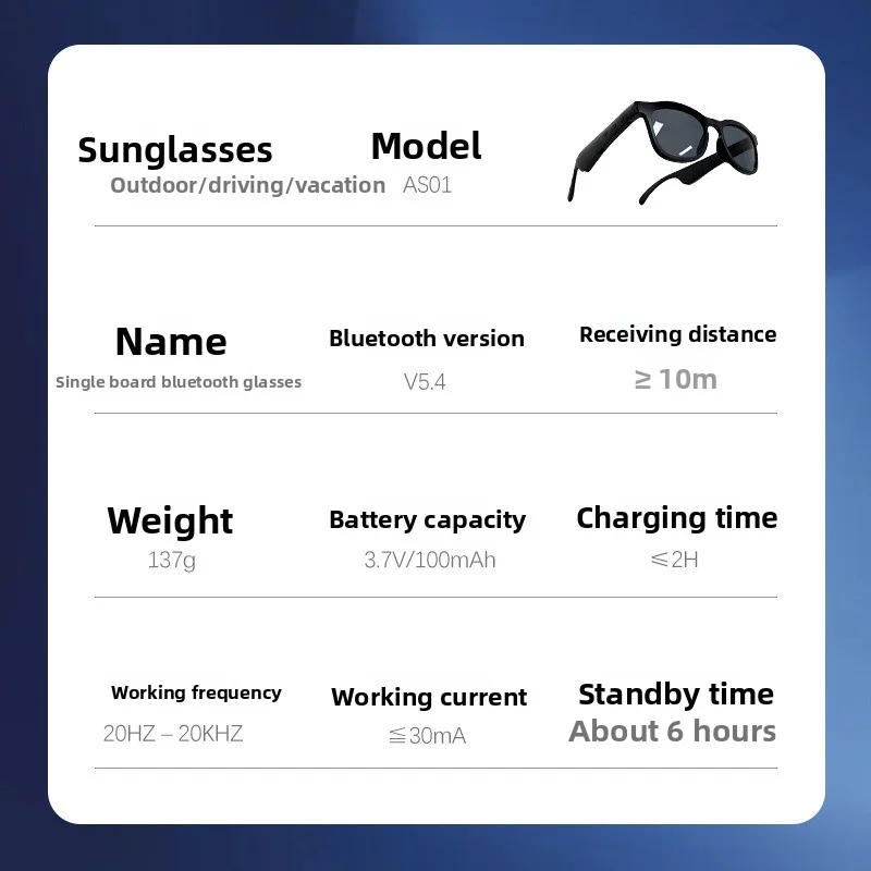 Фото Умные очки: Новая беспроводная Bluetooth-гарнитура со встроенной функцией ультрачёткой связи №5