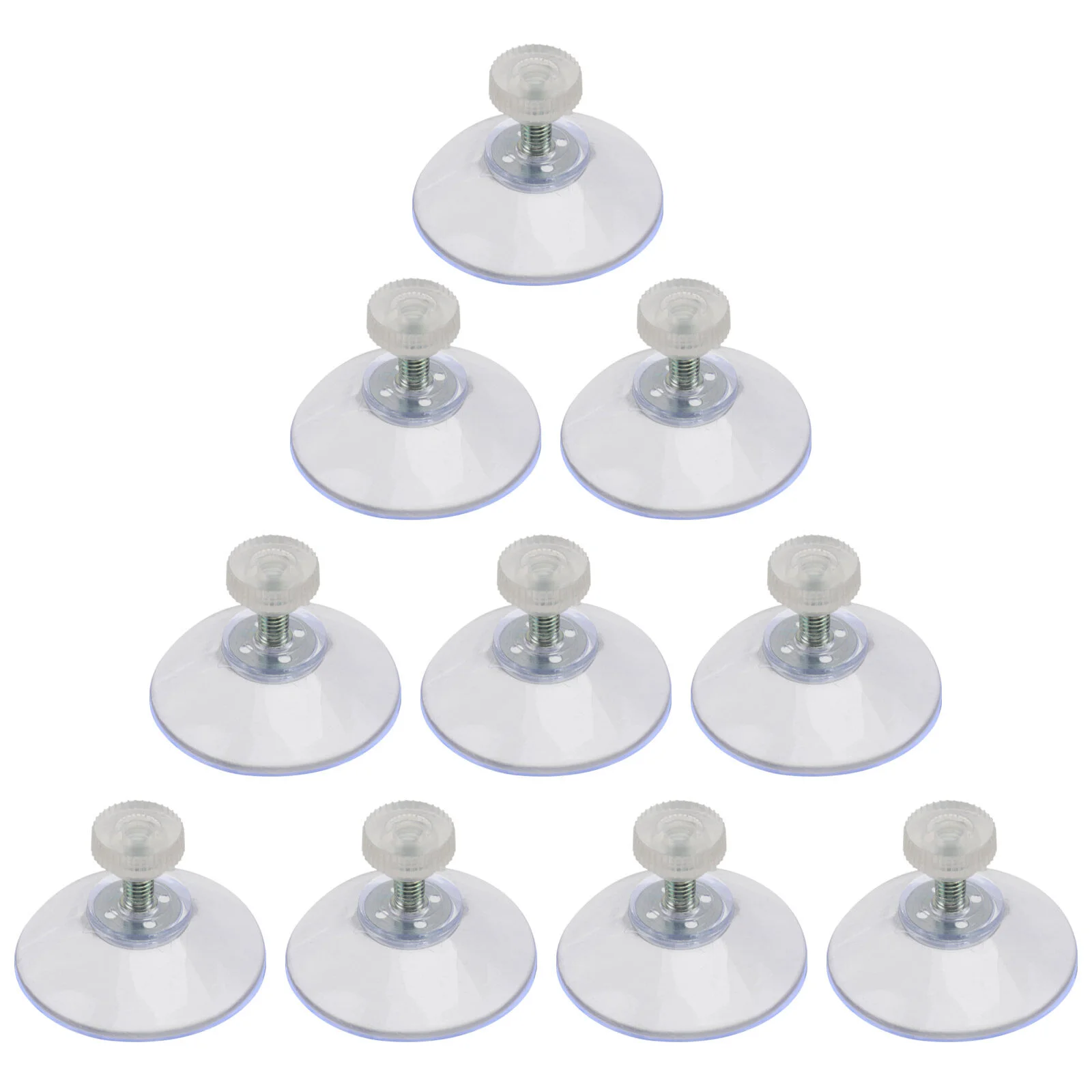 

10 PCS Wall Hanging Manual Screw Sucker Furniture Suction Cups Coat Rack Spiral Hanger Plastic Suckers Window