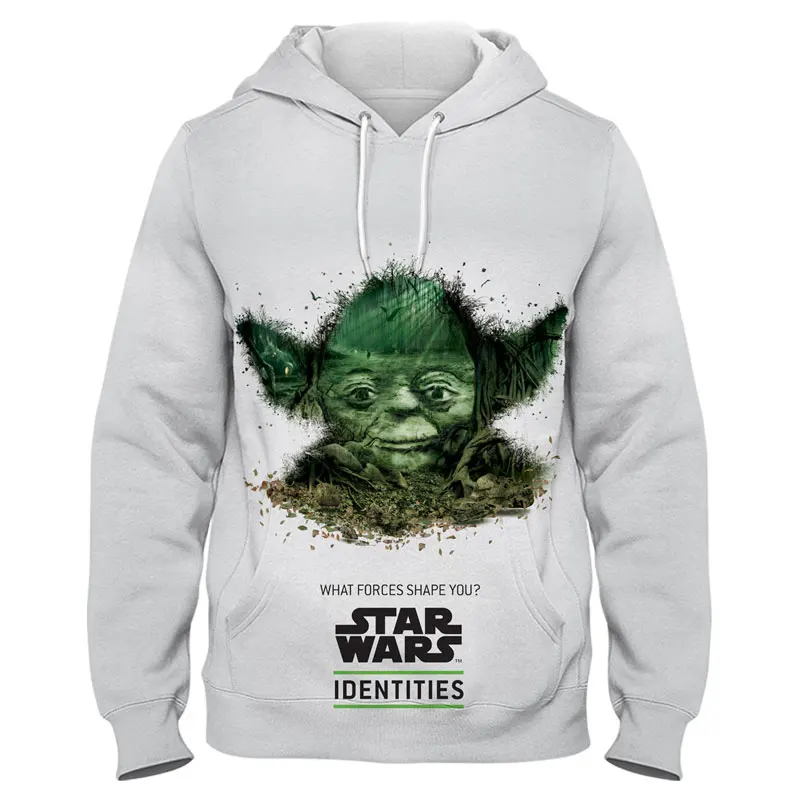 

Men's Oversized Hoodies Disney Movie Star Wars 3D Print Cool Children Pullover Spring Autumn Fashion Women Sweatshirt