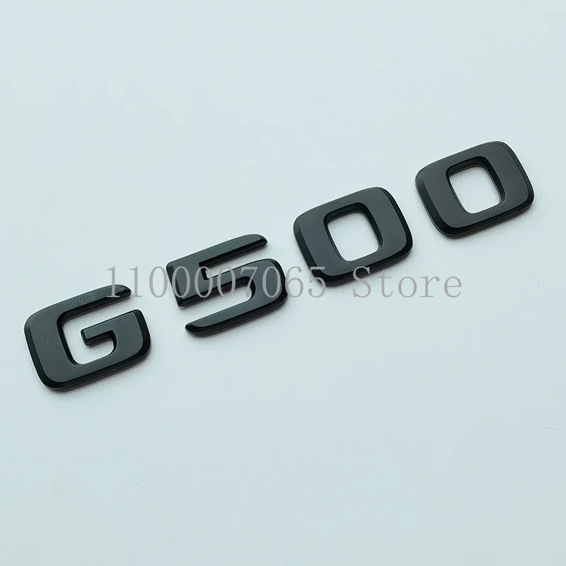 2017 матовые черные буквы с плоским шрифтом G350 G500 G350d эмблема из АБС-пластика для G