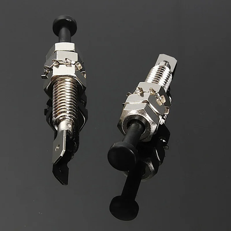 

2 Pcs Hood Door Pin Switch Adjustable Alarm Light Hood Screw Universal Car Alarm Security Adjustable Car Truck Car Accessories