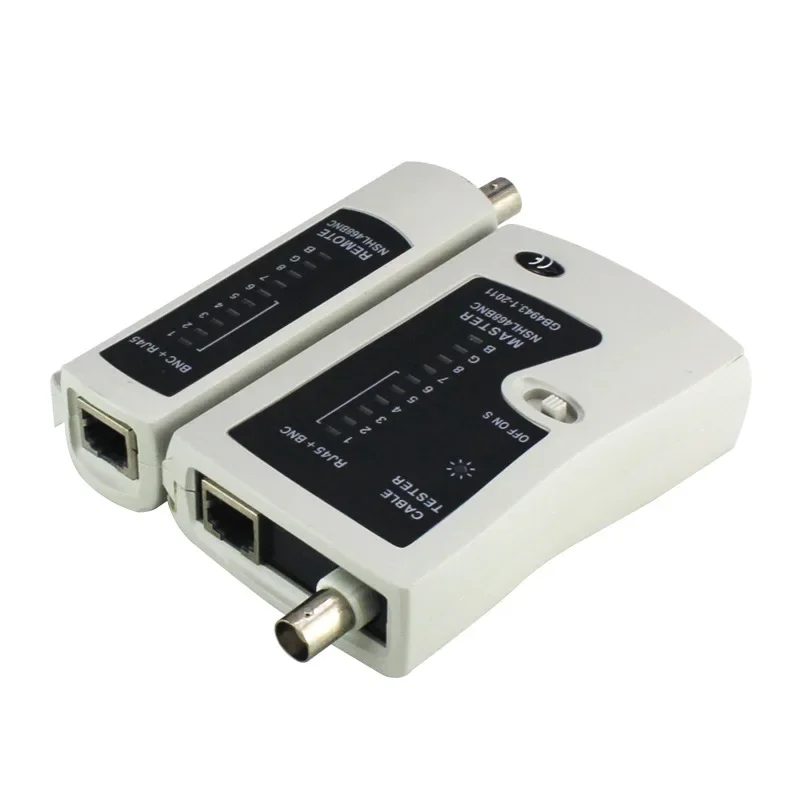 Диагностический инструмент портативный сетевой кабель LAN провод RJ45 BNC тестер