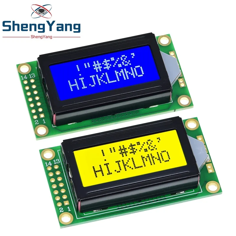 ЖК-дисплей TZT 8x2 для Arduino