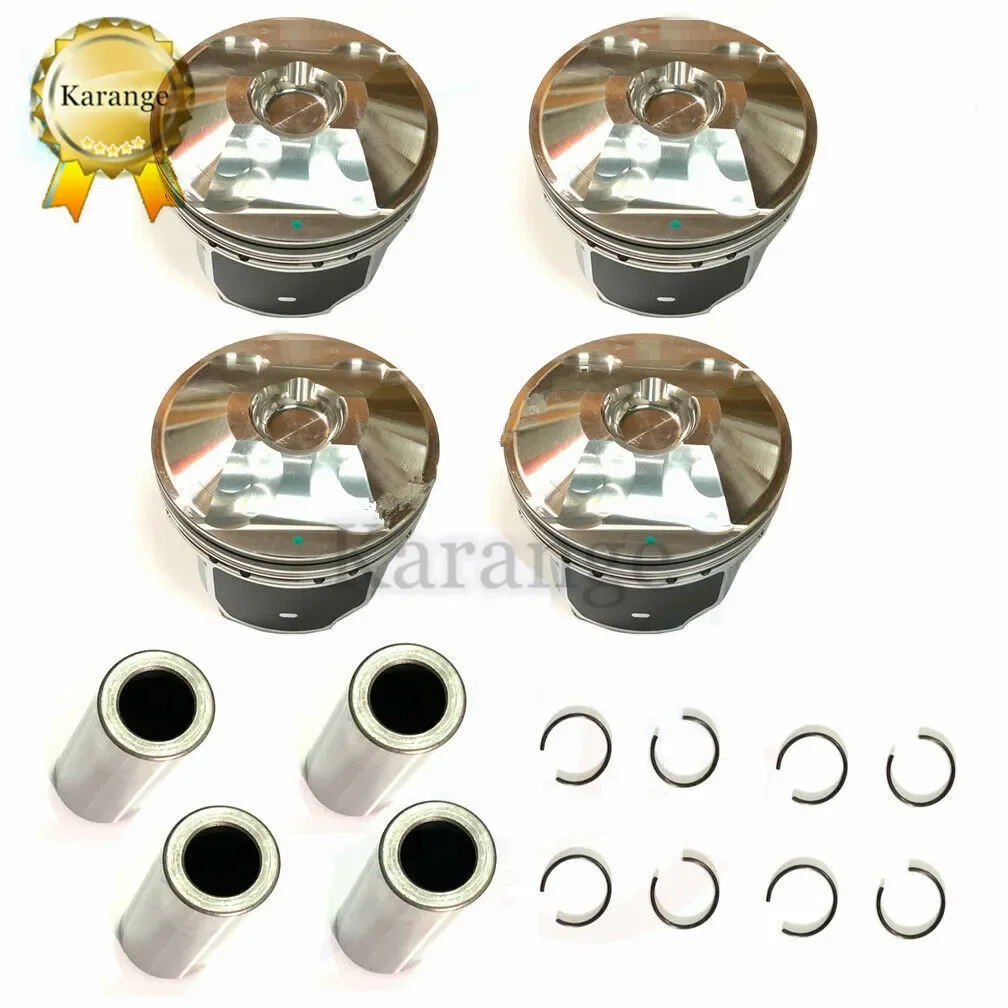 

1 Set Engine Pistons W Pin Fit For Mazda M3 M6 CX-5 Skyactiv 2.5L 11-18 PYY1-11-SA0