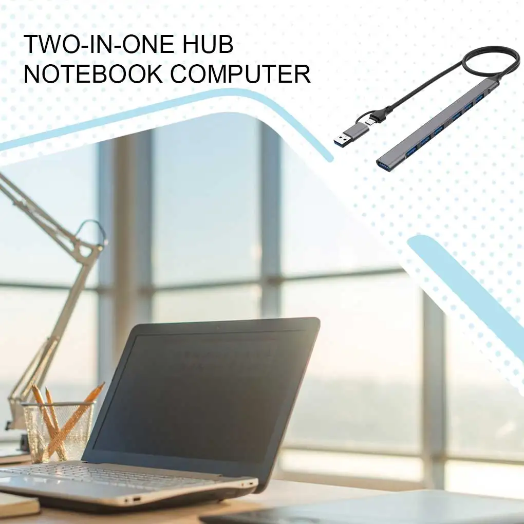 

Adapter Multi-port Connector Extension Cable Accessory Digital USB C