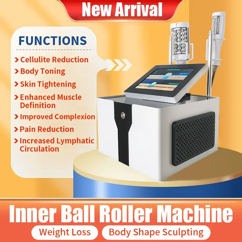 

RF Inner Ball Roller Endosphere Therapy Machine 2 in 1 Cellulite Reduction Skin Tightening Body Shaping Lymph Drainage Equipment