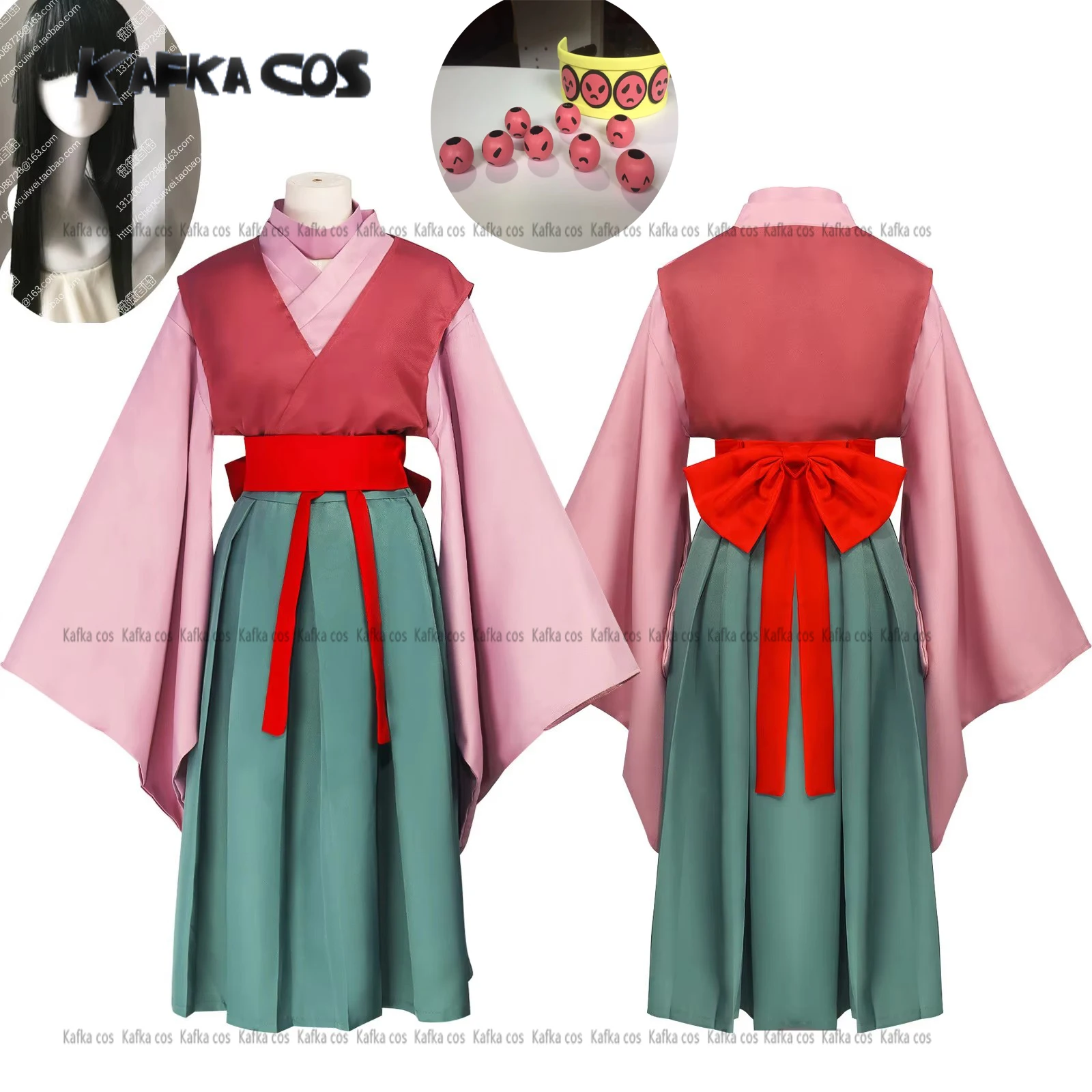 Костюм для косплея Alluka Zoldyck парики одежда волос Aruka Zorudikku униформа головные уборы