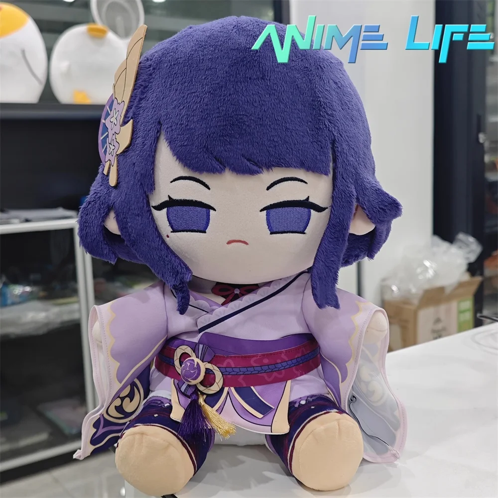 Игра Plushie Genshin Impact Raiden Shogun 30 см кукла игрушка сидящее тело костюм наряд игра