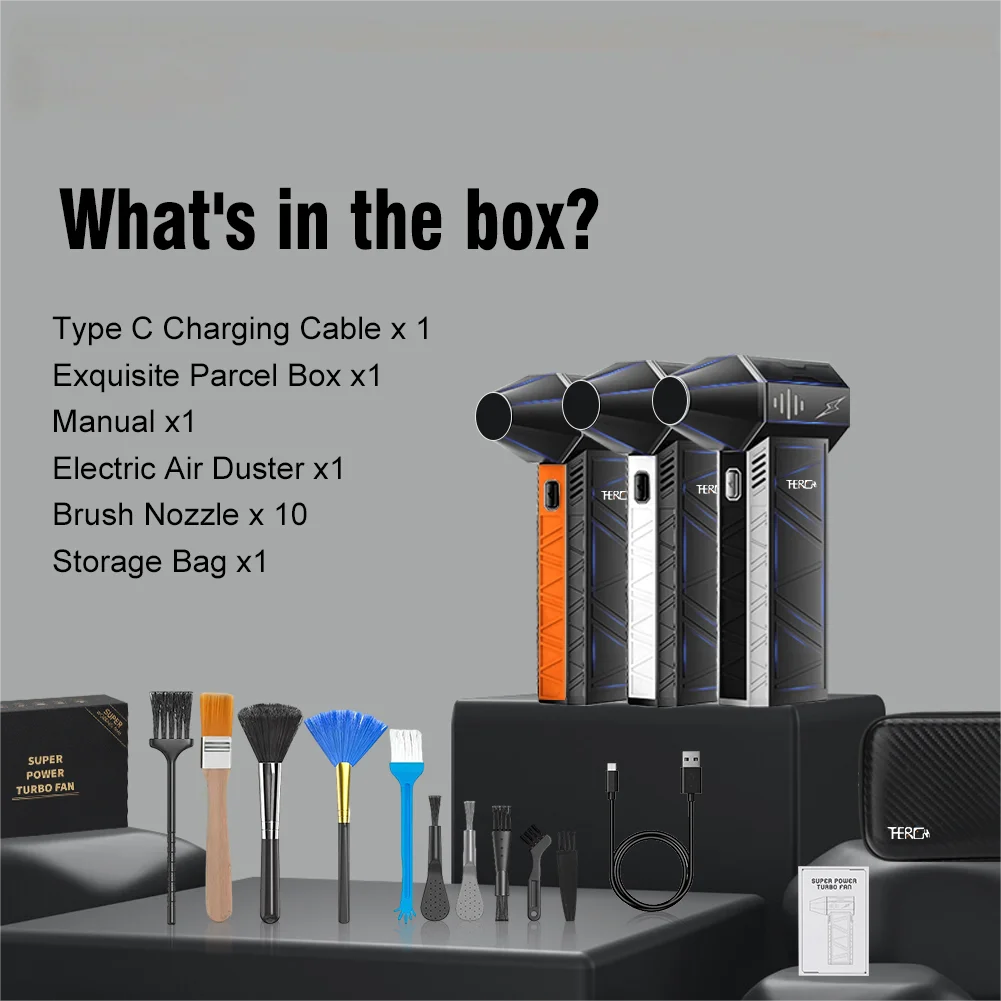 

STEELGUN MINI X3Pro Турбовентилятор оранжевый