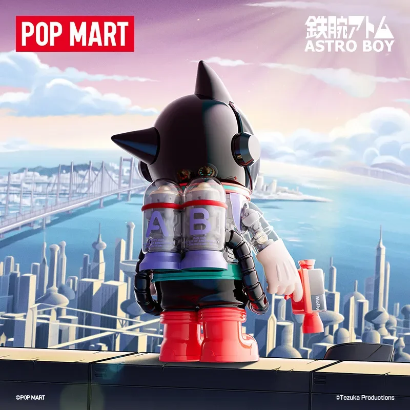 Фото POPMART MEGA SPACE MOLLY 400% ASTRO BOY Series: Модная коллекционная фигурка-сюрприз (случайный выбор), аниме-фигурка, игрушка, модель, украшение, кукла №4