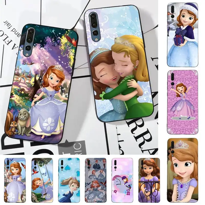 

Disney Princess Sofia the First Phone Case for Huawei P30 40 20 10 8 9 lite pro plus Psmart2019