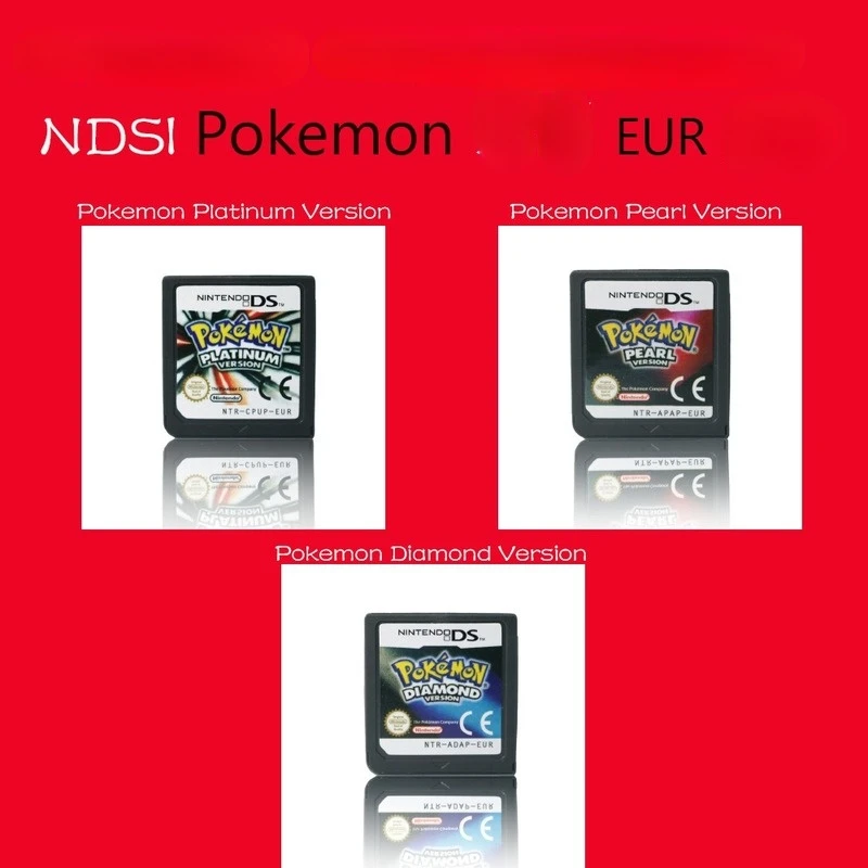

Nintendo DS Pokemon Pokemon Platinum Diamond Pearl Game Card DS 3DS Game Card European Edition