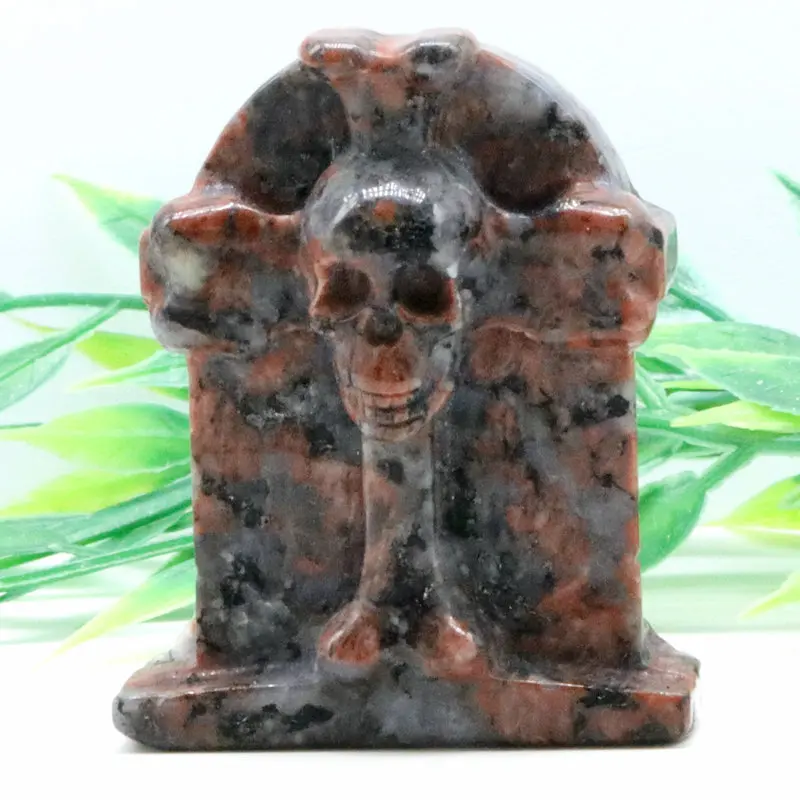 

Натуральный Красный обсидиан, 2,3 дюйма, 68 г, ручная работа, украшение для Хэллоуина