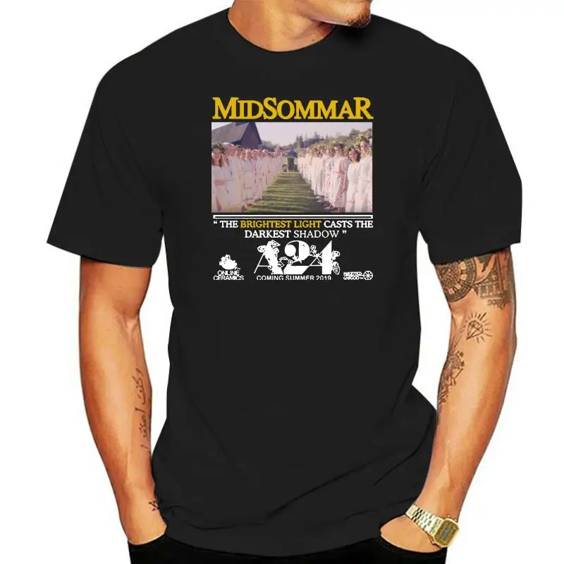 

Midsommar A24 Unisex Black Shirt Gift For Menwomen Popular Tee Shirt