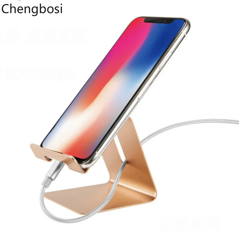 

Mobile Phone Holder Stand for IPhone XS MAX XR 8 7 Plus Aluminum Alloy Telefon Tutucu Universal Desk Tablet for Samsung Xiaomi