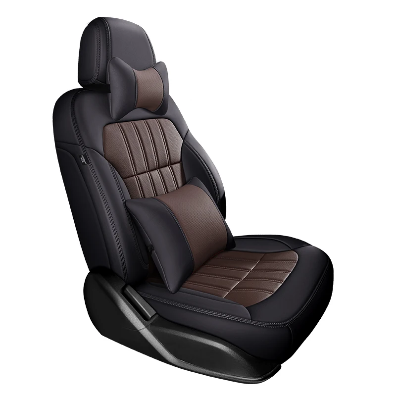 Пользовательские 1 шт. кожаные чехлы на сиденья Nappa для Volvo S60 2014 2015 2016 2017