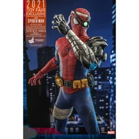hottoys 16 vgm51 cyborg spider man suit ht original genuine collection model marvel comics anime figure action toys