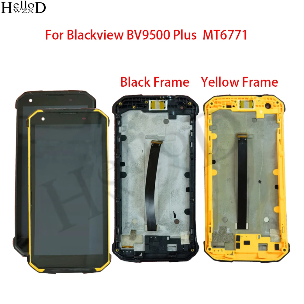 

5.7'' LCD Display For Blackview BV9500 Plus MT6771 LCDs Touch Screen Digitier LCD Display +Frame Assembly Tools