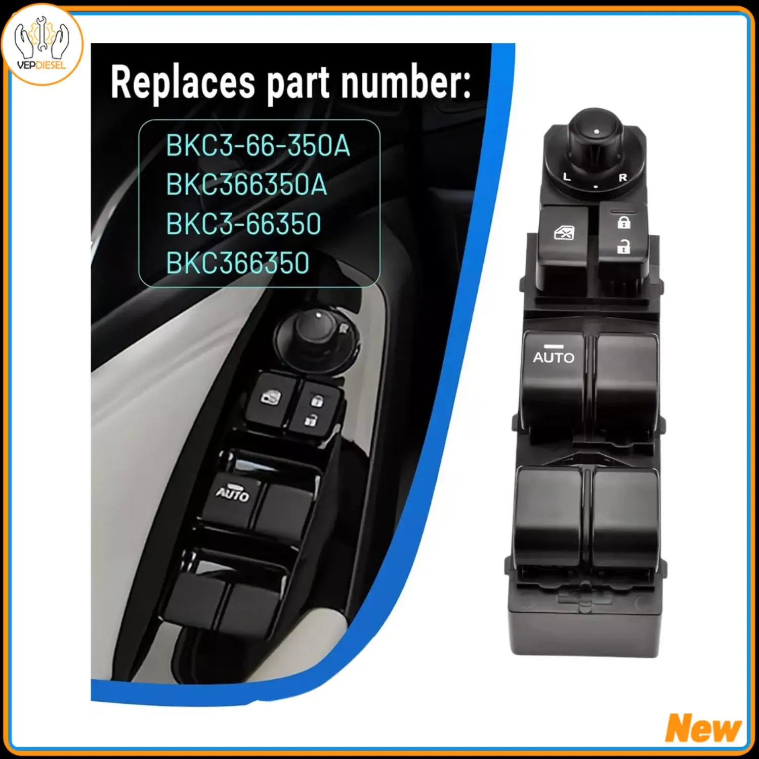 1 шт. переключатель управления стеклоподъемником с левым рулем для Mazda CX-5 2013-2014