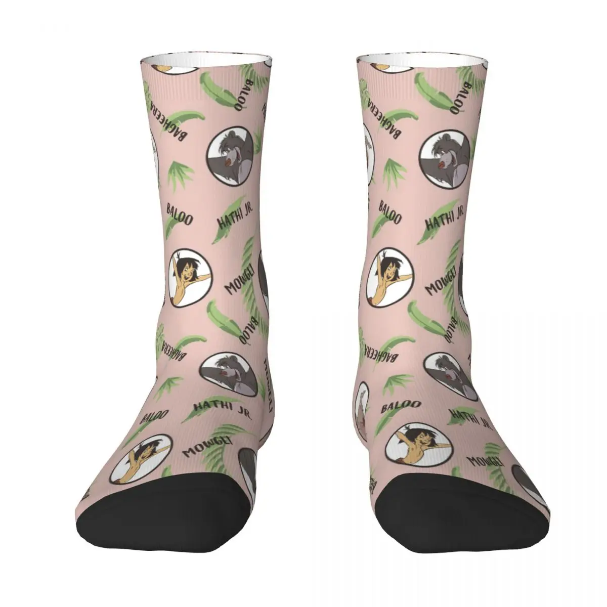 

New Male Men Socks Casual Disney The Jungle Book Sock Polyester Sport Women Sock Spring Summer Autumn Winter