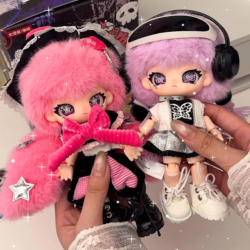 Babythree Rebaby Chasing Light Idol Blind Box, плюшевая фигурка Rebaby с подвижными суставами, фигурка из блайндбокса, загадочная коробка, игрушки-сюрпризы. (art.: 3920dd2a0984a) - 3920dd2a0984a