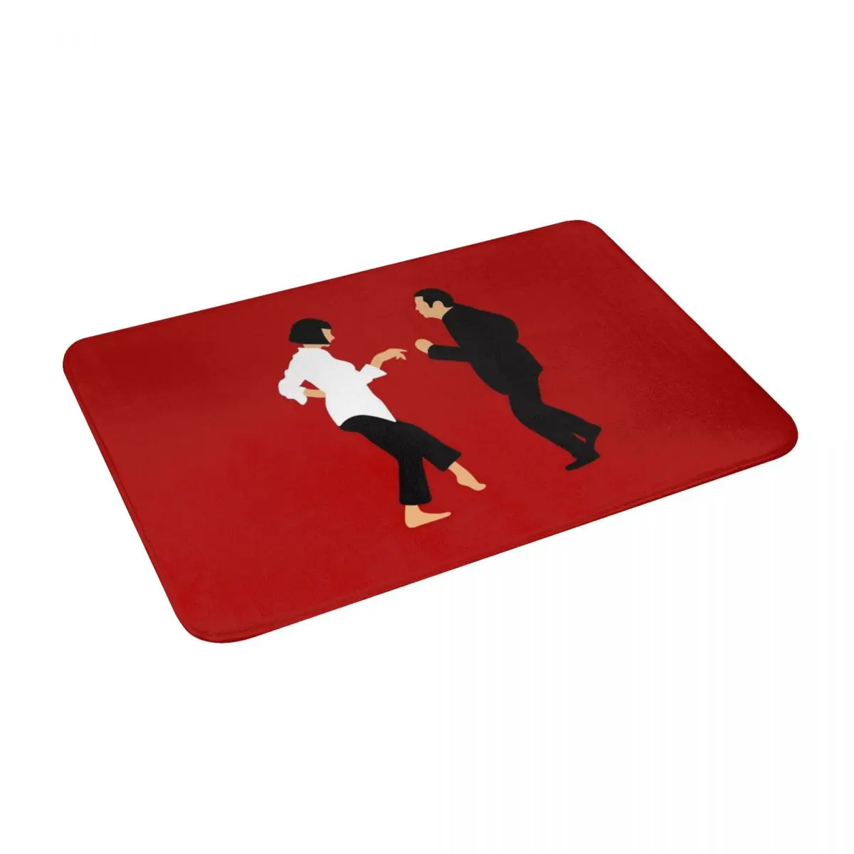 

Pulp Fiction Bath Door Floor Mat Anti-slip Rug Carpet Entrance Living Room Home Kitchen Scraping Dust Doormat Bathroom Balcony