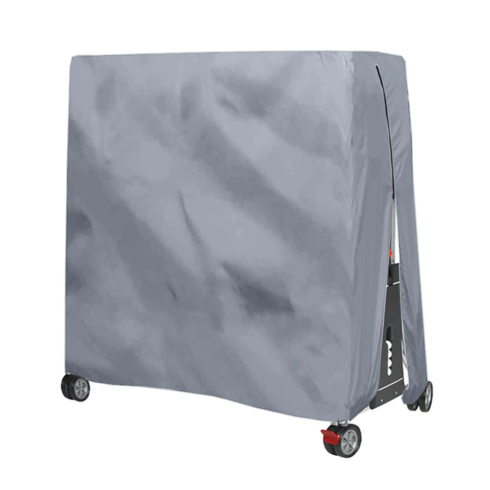 

210D Oxford Fabric Table Tennis Table Protector Cover Waterproof Ping Pong Table Dust Cover Zipper Heavy Duty for Indoor Outdoor