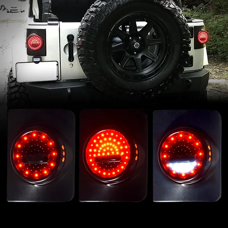 

Tail Lights For jeep wrangler jk JKU 2007-2018 Factory Price US Warehouse