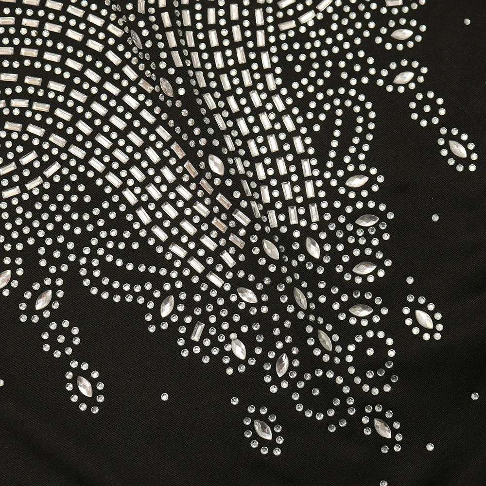 Felyn 2022 лучшее качество от известного бренда однотонное платье со стразами с