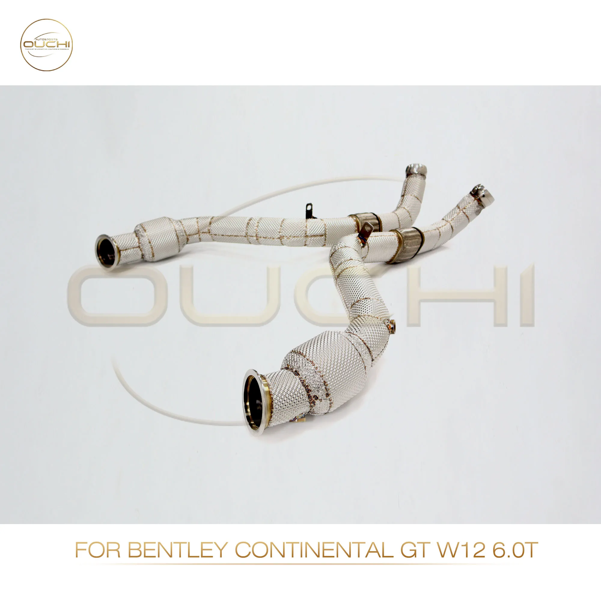 Выхлопная система OUCHI из нержавеющей стали выхлопная труба для Bentley Continental GT W12 6 0 T
