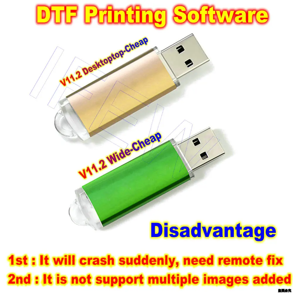 DTF 11 2 Ver UV DTG печать V11.2 RIP комплект программного обеспечения для Epson A3 A4 A2 принтер