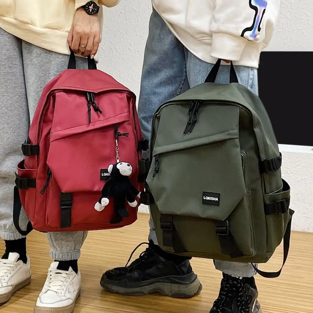

Large Capacity Cute Backpack Woman Man2020 Ins Schoolbag for Teens Female Korean Harajuku High School Students Backpack Unisex