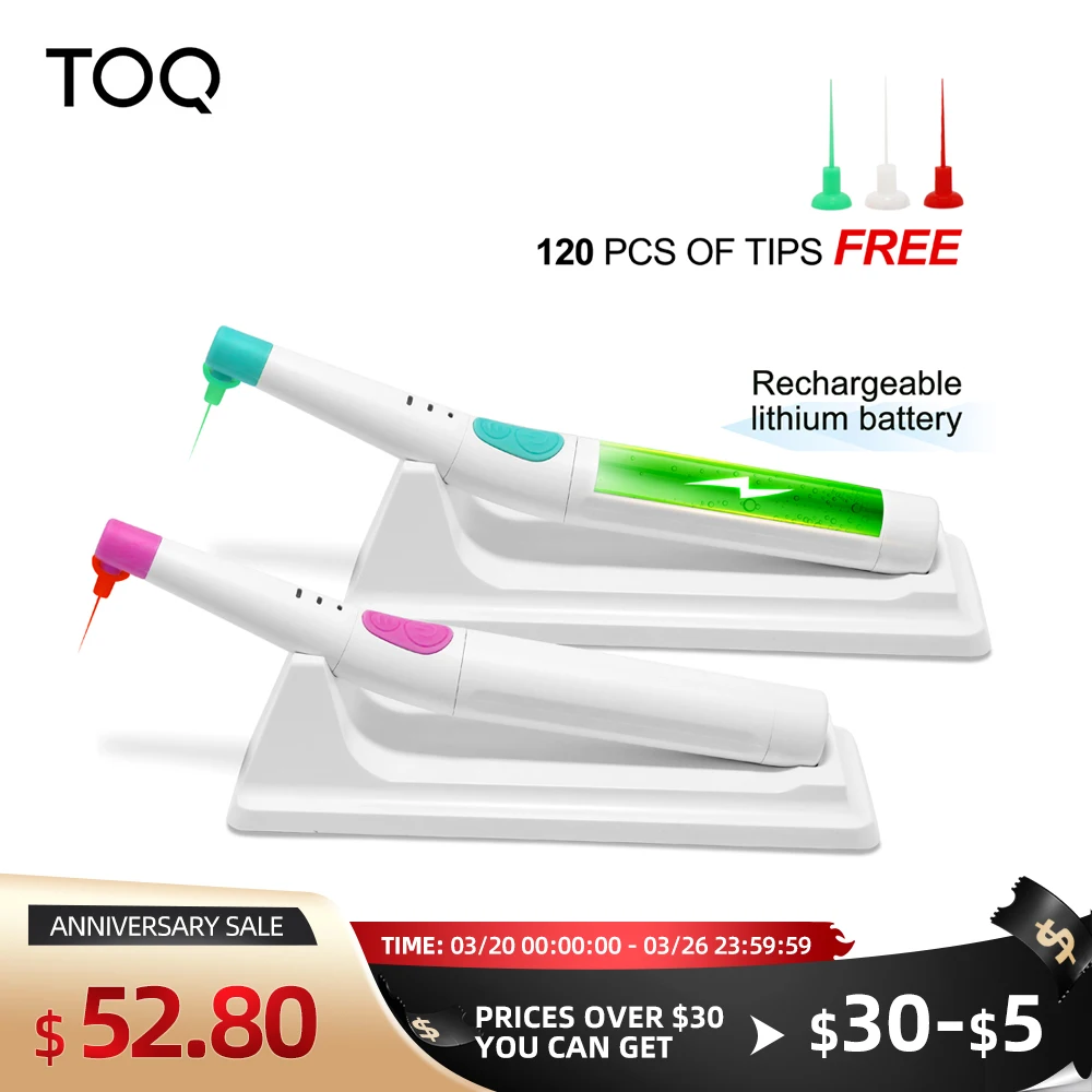 

Dental Sonic Activator Root Canal Dentist Irrigator Endo Clean Endodontic Handpiece with root canal system 120 PCS Tips