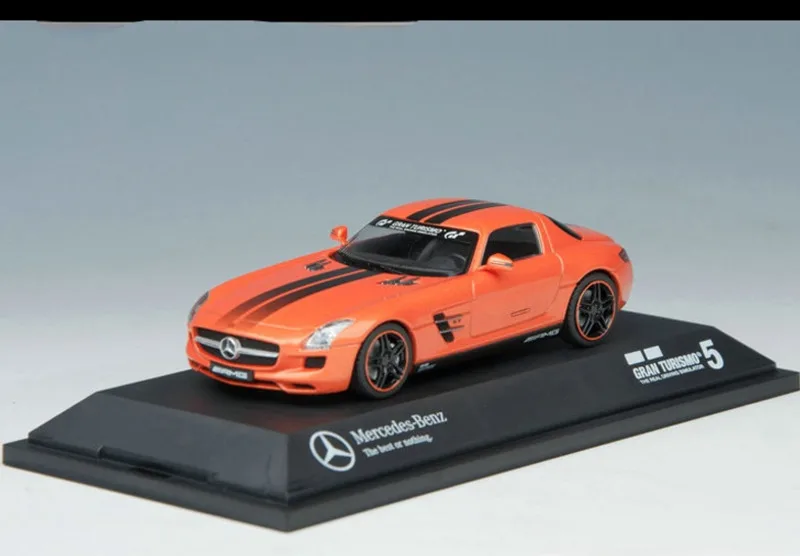 

Original 1:43 BENZ SLS AMG Gran Turismo 5 game version GT5 alloy car model
