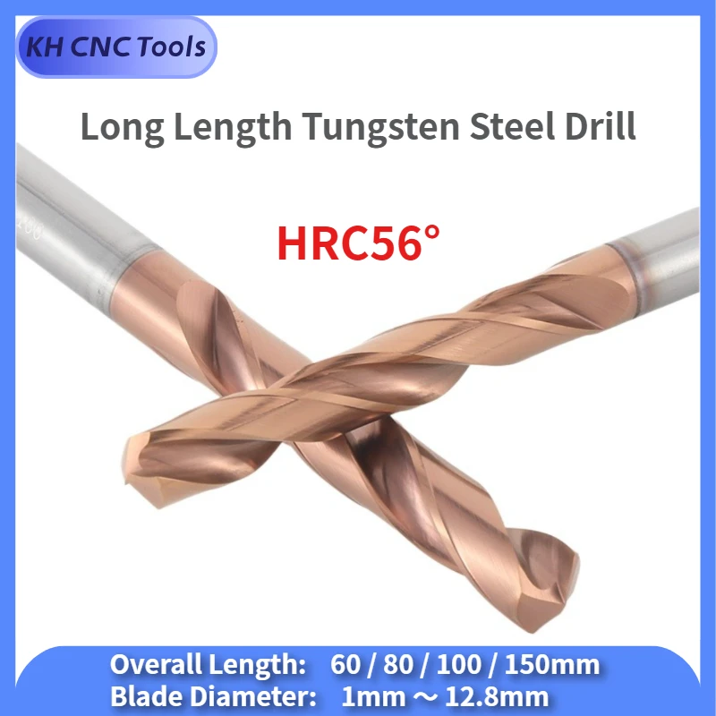 Карбидные сверла KH CNC 60 80 100 150 мм