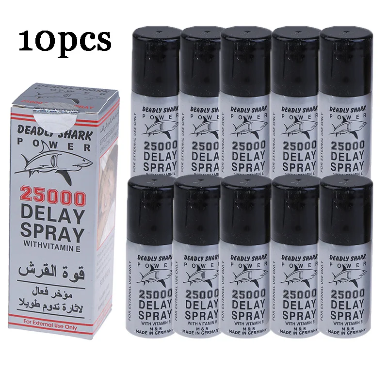 Sexuais para Mjen Pênis Ereção Spray Mortal Masculino Atraso Duradouro 60 Minutos Produtos Ampliação Creme Atacado 10 Pçs