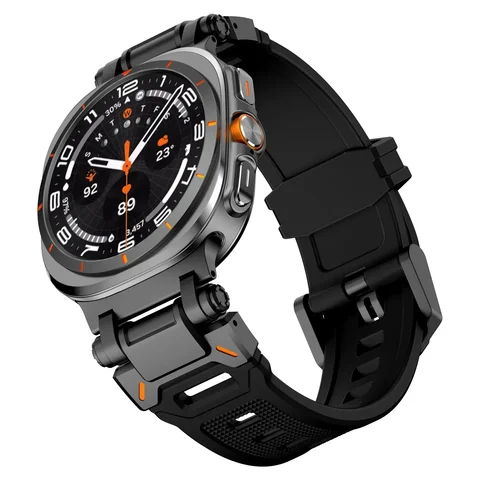 Силиконовый ремешок для Samsung Galaxy Watch 7 Ultra  CAOWTAN
