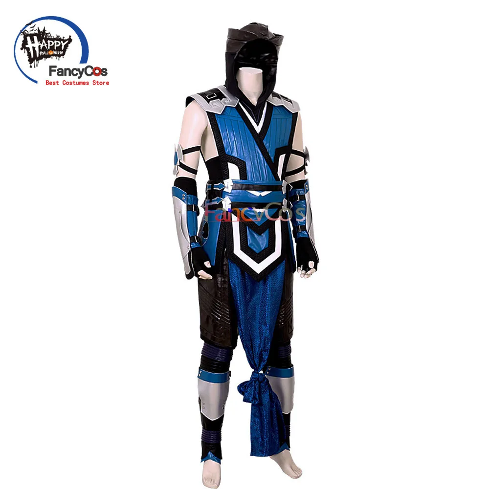 Костюм для косплея Mortal Kombat 11 Sub Zero MK полный человек-Скорпион Ханзо хасаси костюм