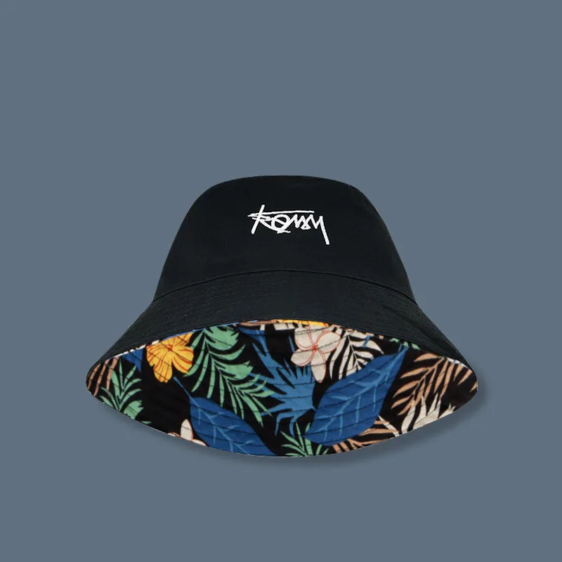

Big Head XL Size Fisherman Hat Reversible Hawaii Korean Sun Protect Hats Summer Casual Street Wear Hiphop Bucket Cap for Men