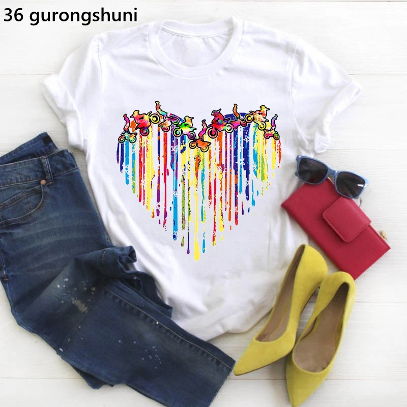 Все что мне нужно это футболка с графическим принтом Love Motocross And My Dog забавная