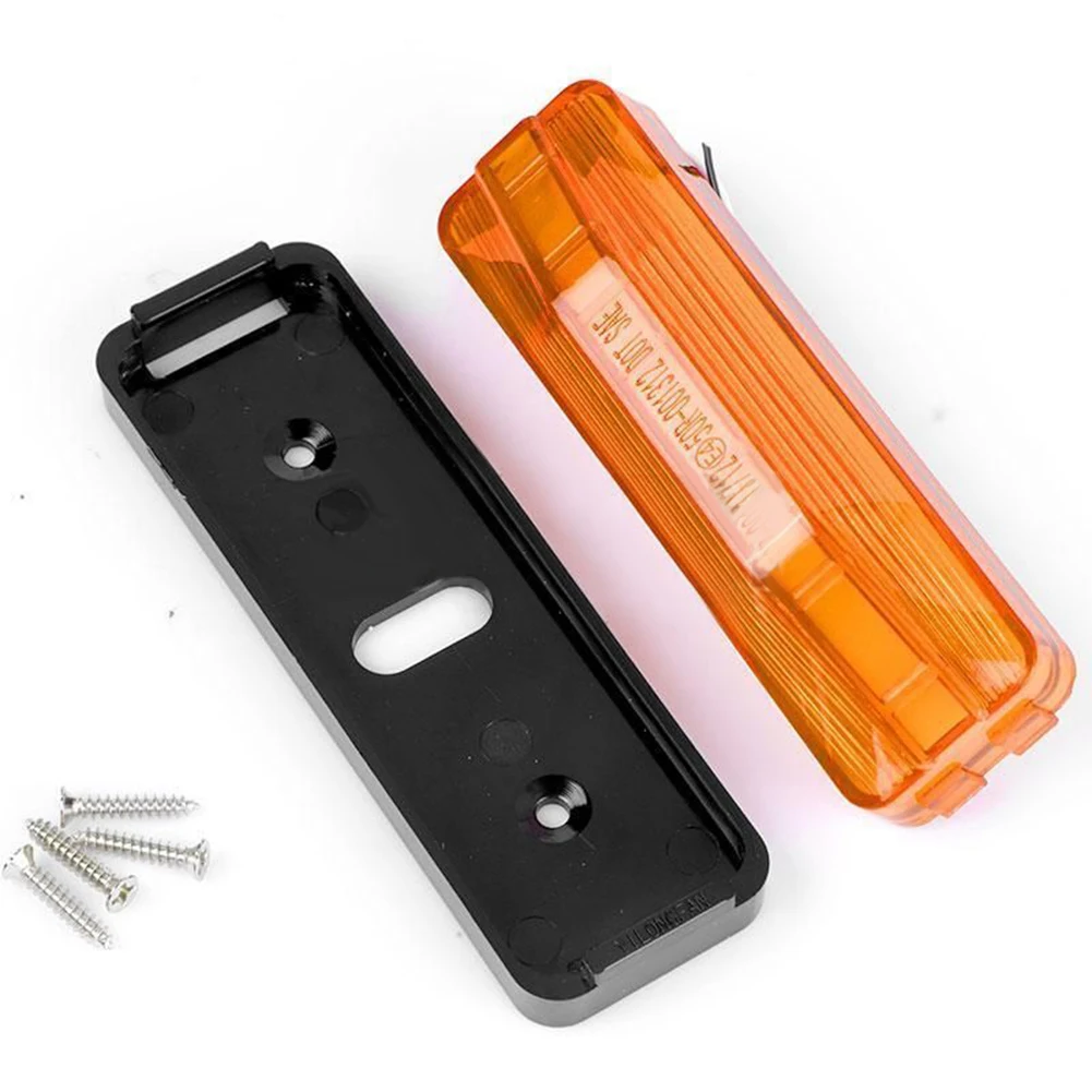 

12V/24V 18 LED Truck Waterproof Side Marker Light Side Light Turn Signal Light Van Caravan Lorry Trailer Clearance Light