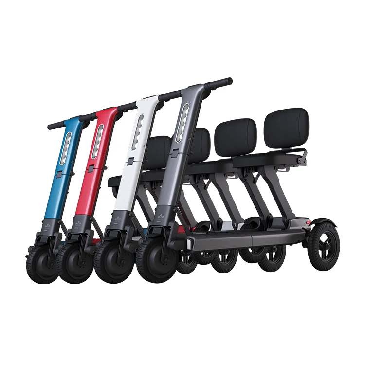 3-колесный интеллектуальный складной самокат с литиевой батареей мобильный