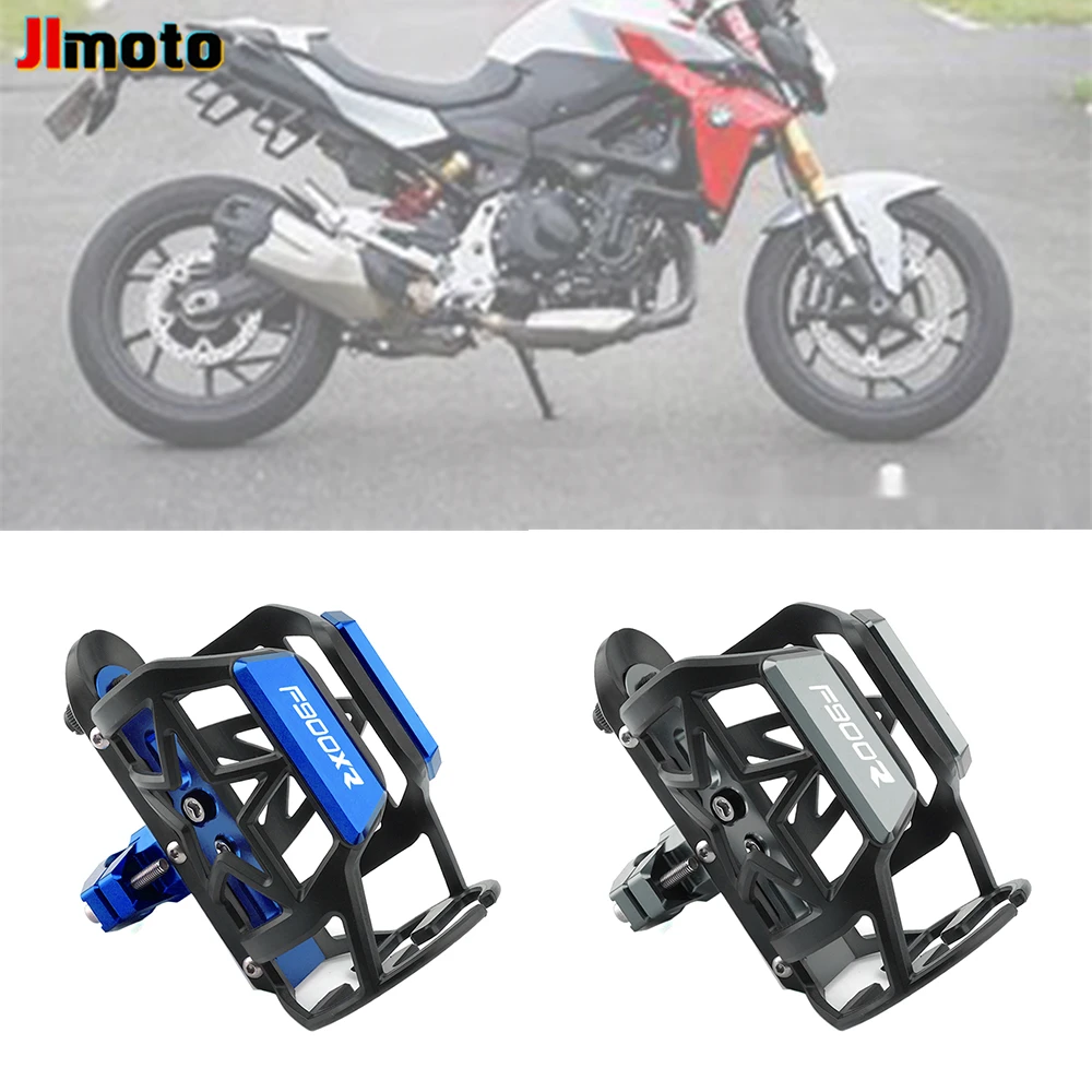 

New For BMW F900R F900XR F 900 R F 900 XR 2009-2022 Motorbike Beverage Water Bottle Cage Drink Cup Holder Sdand Mount With Logo