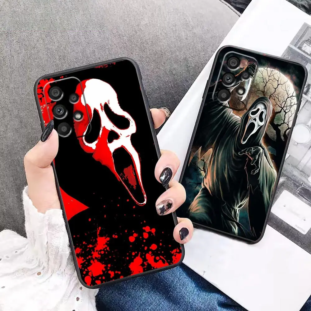 

Funda Case For Samsung A73 A71 A53 A33 A32 A13 A12 A80 A71 A70 A52 A51 A50 A32 A30 A23 A22 A21 5G Case Ghostface Horror Scream