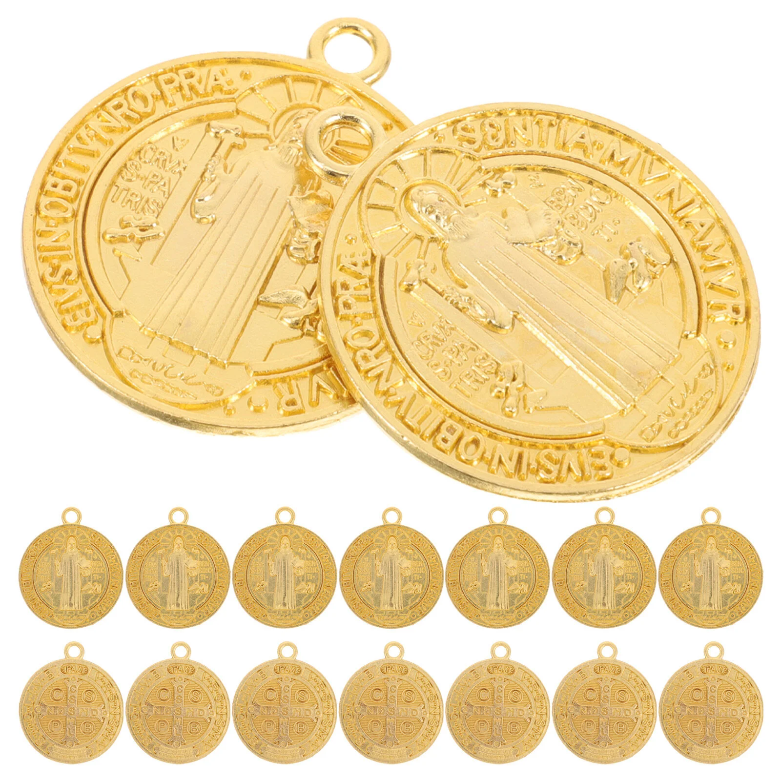 Necklace Bracelet Charms Making Jewelry Bulk Cute Necklaces Keychain Supplies Small Crafts Gold Silver